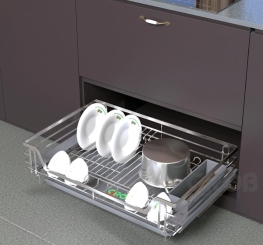 KỆ ĐỰNG BÁT ĐĨA MIX OVAL INOX SUS304