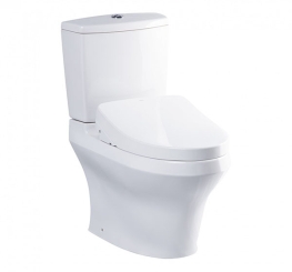 BÀN CẦU HAI KHỐI KÈM NẮP RỬA ĐIỆN TỬ WASHLET - CS945PDW11