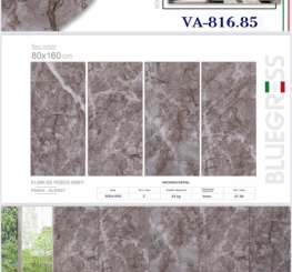 GẠCH ỐP LÁT ẤN ĐỘ 800x1600mm FLORI DE PASCO GREY (A-816.65)