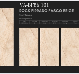 GẠCH ỐP LÁT ROCK FIRRADO FASCO BIEGE ẤN ĐỘ 800x1600mm-VA-BF86.101