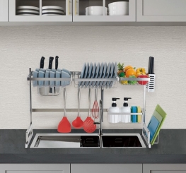 GIÁ BÁT ĐỂ TRÊN CHẬU RỬA INOX 304