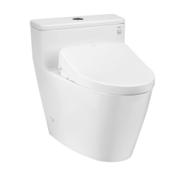 BÀN CẦU 1 KHỐI KÈM NẮP RỬA ĐIỆN TỬ WASHLET - MS625CDW12