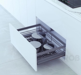 KỆ ĐỰNG XOONG NỒI OVAL HỢP KIM NHÔM