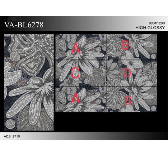 GẠCH ỐP LÁT ẤN ĐỘ 600x1200mm-VA-BL6278