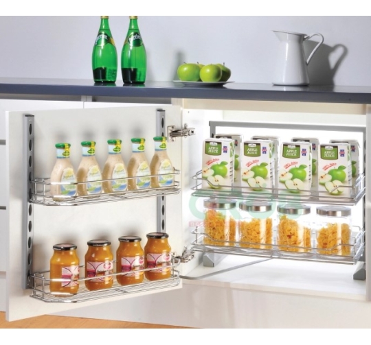 TỦ ĐỒ KHÔ 2 TẦNG INOX SỢI 304
