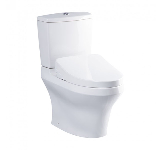 BÀN CẦU HAI KHỐI KÈM NẮP RỬA ĐIỆN TỬ WASHLET - CS945PDW11
