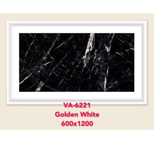GẠCH ỐP LÁT ẤN ĐỘ GOLDEN WHITE 600x1200mm-VA-6221