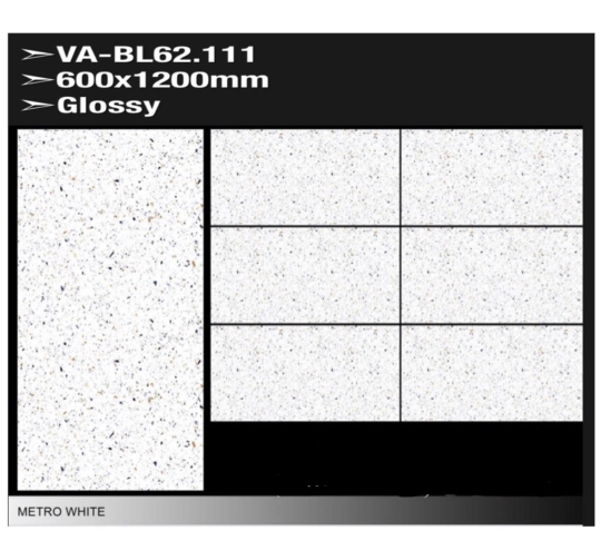 GẠCH ỐP LÁT ẤN ĐỘ 600x1200mm-VA-BL62.111-BÓNG KIẾNG