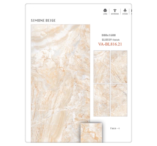 GẠCH ỐP LÁT ẤN ĐỘ 800x1600mm-VA-BL816.21