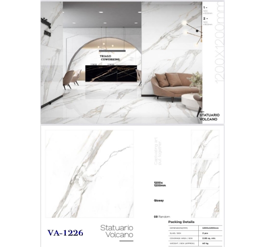 GẠCH ỐP LÁT ẤN ĐỘ 1200x1200mm-VA-1226