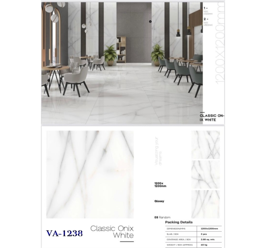 GẠCH ỐP LÁT ẤN ĐỘ 1200x1200mm-VA-1238
