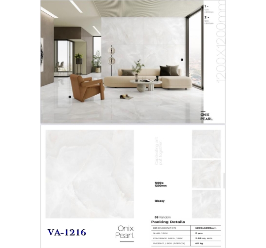 GẠCH ỐP LÁT ẤN ĐỘ 1200x1200mm-VA-1216