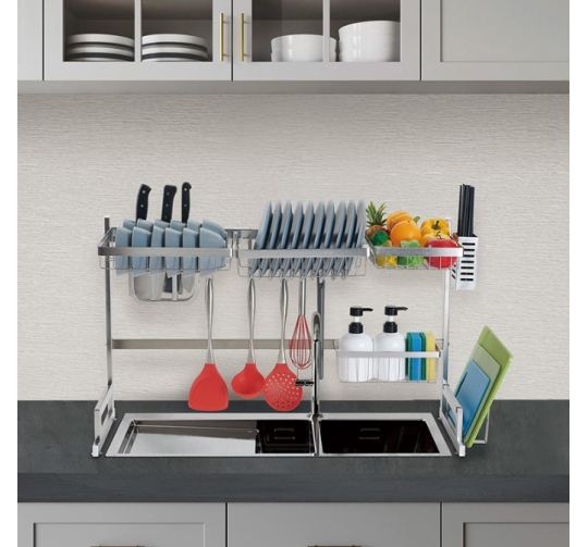 GIÁ BÁT ĐỂ TRÊN CHẬU RỬA INOX 304
