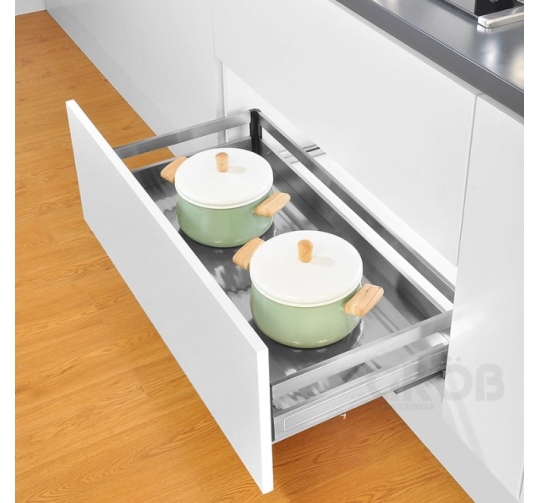 KỆ ĐỰNG XOONG NỒI INOX HỘP (LẮP GẮN CÁNH)