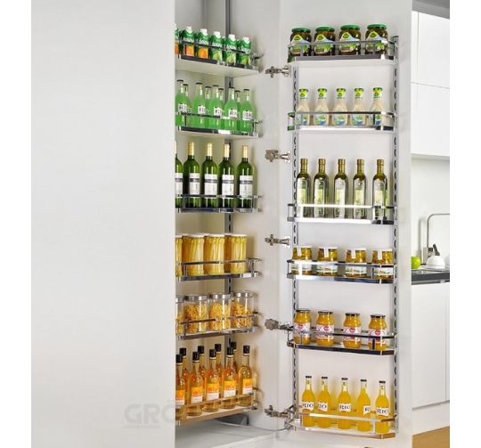TỦ ĐỒ KHÔ NAN DẸT ĐÁY MELAMIN GM-645